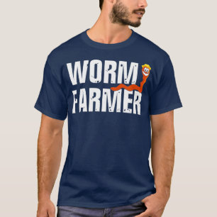 Funny Worm Farm Gift Idea For Farmers T-Shirt