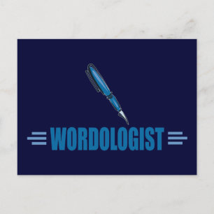 Funny Writer's Postcard