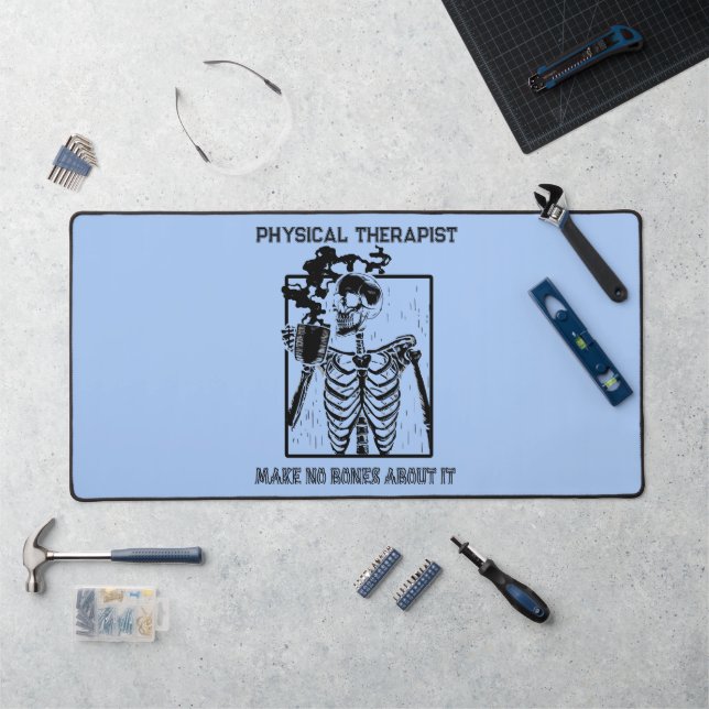 Funny X-ray Customise Medical Physical Therapist Desk Mat (Workstation)