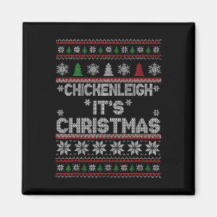 Funny Xmas Chickenleigh It's Christmas 1 Magnet