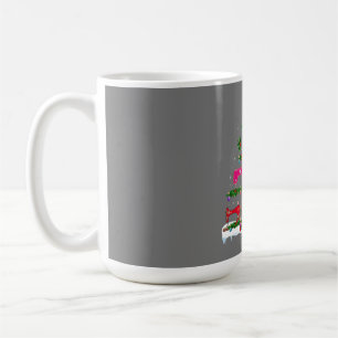 Funny Xmas Lighting Sewing Machine Christmas Tree Coffee Mug