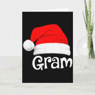 Funny Xmas Pajama Group Matching Gram Christmas Ha Card