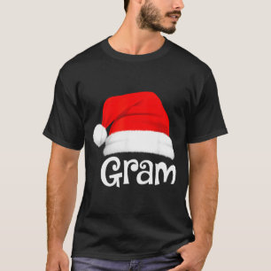 Funny Xmas Pajama Group Matching Gram Christmas Ha T-Shirt