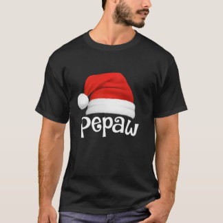 Funny Xmas Pajama Group Matching Pepaw Christmas H T-Shirt