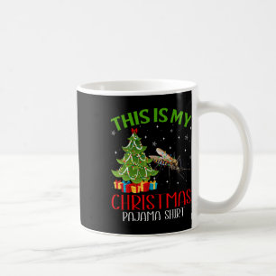 Funny Xmas Santa Lights This Is My Mosquito Christ Coffee Mug