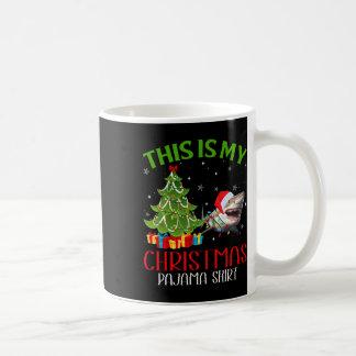 Funny Xmas Santa Lights This Is My Shark Christmas Coffee Mug