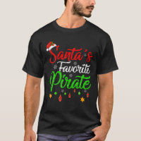 Funny Xmas Santa's Favourite Pirate Christmas