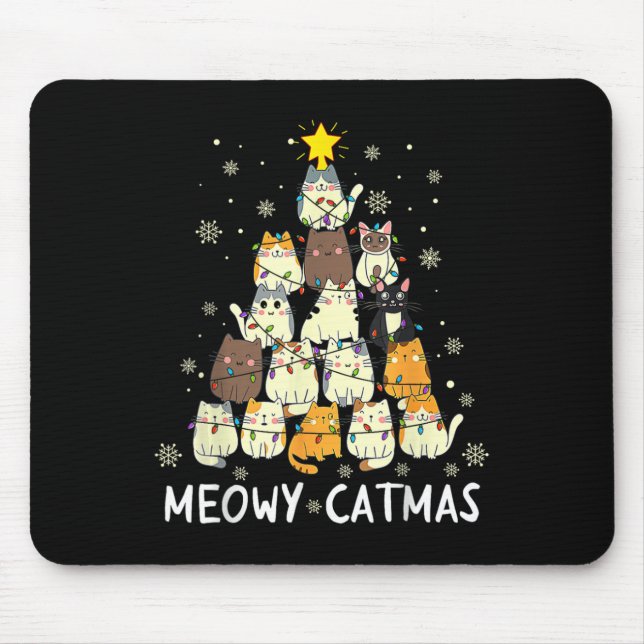 Funny Xmas Spread Kindness Like Snowflakes Merry C Mouse Pad (Front)