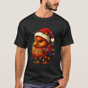 Funny Xmas Tree for Men Women Christmas Lights Chi T-Shirt