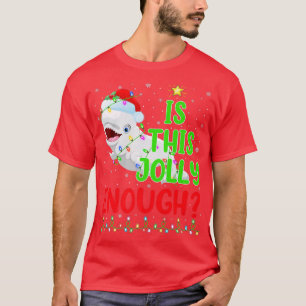 Funny Xmas Tree Is This Jolly Enough Beluga Whale  T-Shirt