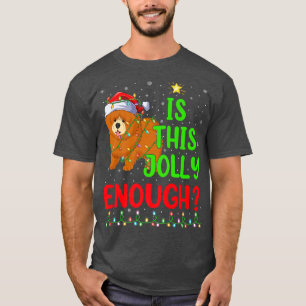 Funny Xmas Tree Is This Jolly Enough Chow Chow Chr T-Shirt