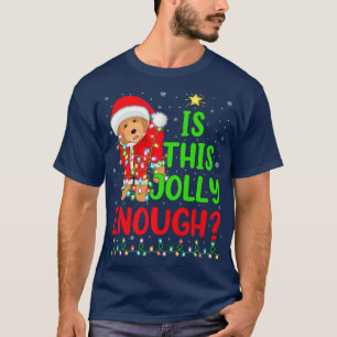 Funny Xmas Tree Is This Jolly Enough Goldendoodle T-Shirt