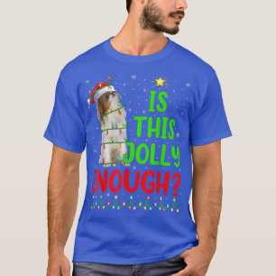 Funny Xmas Tree Is This Jolly Enough Japanese Chin T-Shirt
