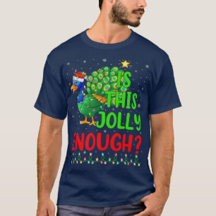 Funny Xmas Tree Is This Jolly Enough Peacock Bird T-Shirt
