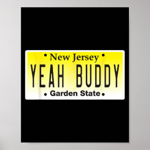 Funny Yeah Buddy Pauly D Jersey Shore Seaside Heig Poster