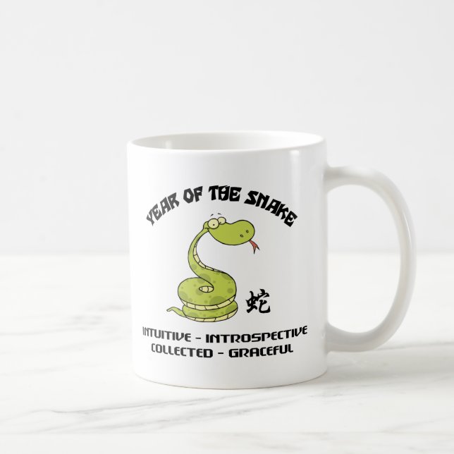 Funny Year of The Snake Coffee Mug (Right)