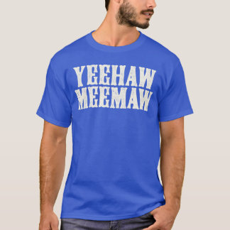 Funny Yeehaw Meemaw Spring Break Cruise Beach gift T-Shirt