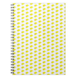 Funny Yellow Birds Doodle Notebook