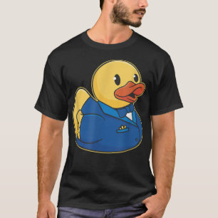 Funny Yellow Groom Duck Bath Duckie Duckling  T-Shirt
