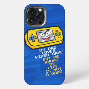 Funny Yellow Portable Father's Day Greeting iPhone 13 Pro Max Case