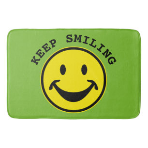 Funny yellow + your backg. & ideas bath mat