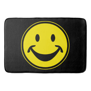 Funny yellow + your backg. & ideas bath mat