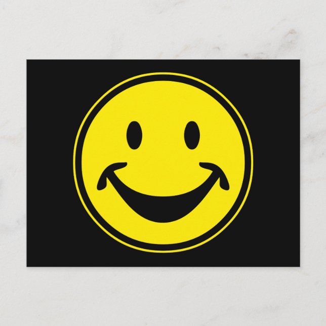 Funny yellow + your backg. & ideas postcard (Front)