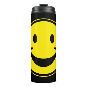 Funny yellow + your backg. & ideas thermal tumbler