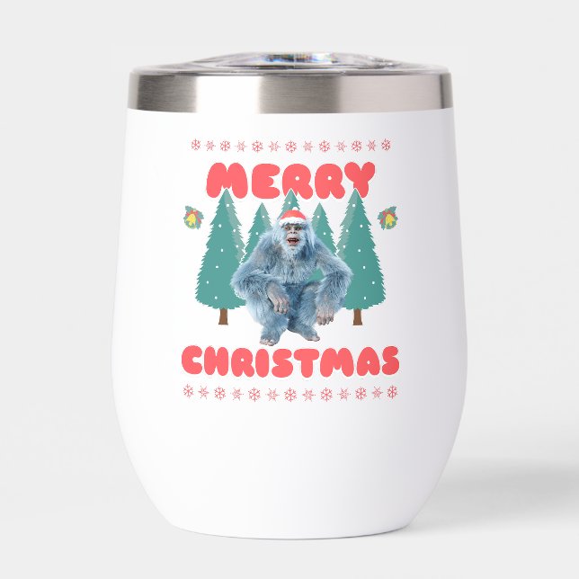 Funny Yeti - Merry Christmas (Front)
