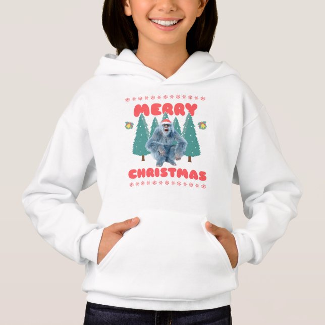 Funny Yeti - Merry Christmas (Front)