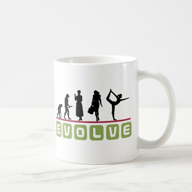 Funny Yoga Gift Coffee Mug (Right)