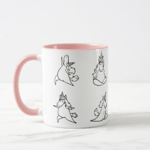 Funny Yoga Pose Mug