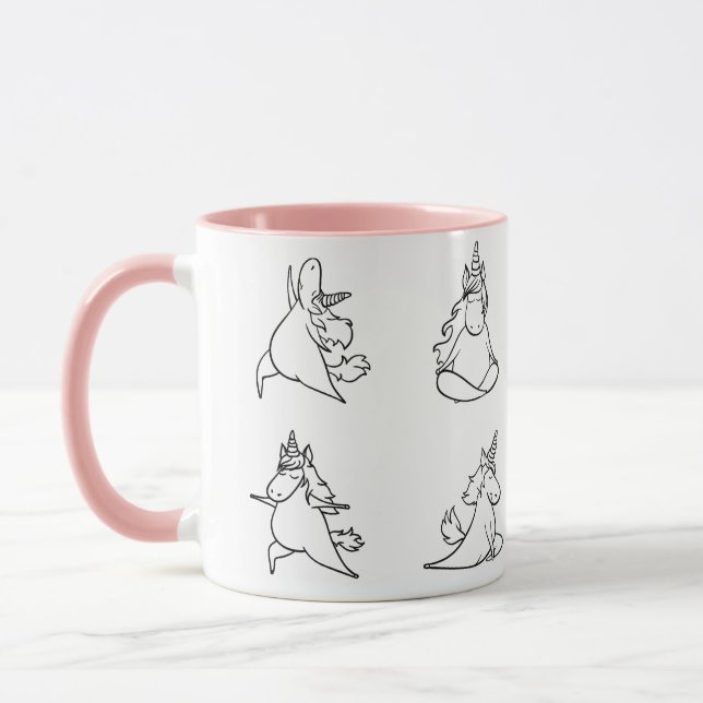  Funny Yoga Pose Mug (Left)