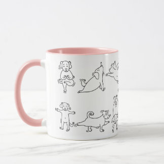  Funny Yoga Pose Mug