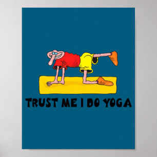 Funny Yoga  Poster