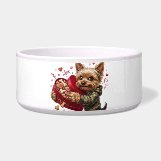 Funny Yorkie Valentine Mug | Adorable Yorkie Gift (Front)
