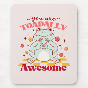 Funny You Are Awesome Pun Mouse Pad