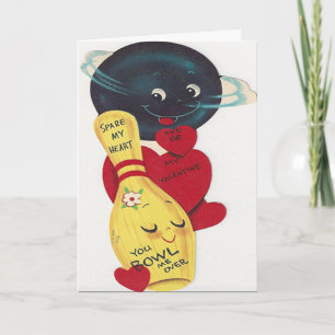 Funny You Bowl Me Over Valentine's Day Card
