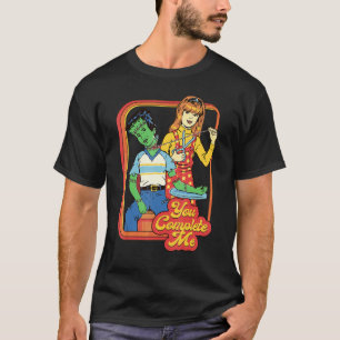 Funny You Complete Me 90s 80s Horror Halloween T-Shirt