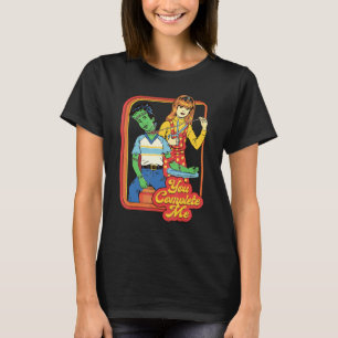 Funny You Complete Me 90s 80s Horror Halloween T-Shirt