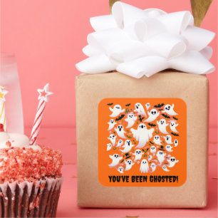 Funny You've Been Ghosted Ghosts in Flight Square Sticker