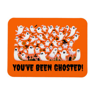 Funny You've Been Ghosted! Ghosts in Graveyard Magnet