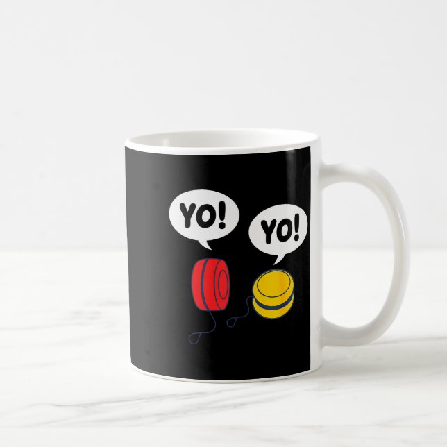 Funny Yoyo  Coffee Mug (Right)
