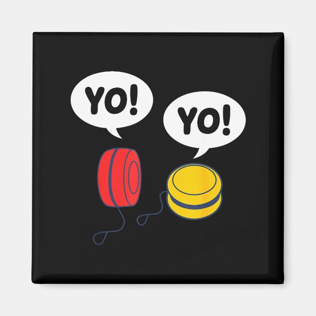 Funny Yoyo  Magnet (Front)