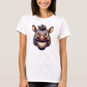 Funny Zebra Selfie T-Shirt