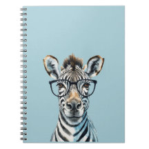 Funny Zebra Wearing glasses 