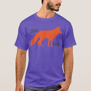 Funny Zero Fo Given Pun for Fo or Animal Lovers De T-Shirt