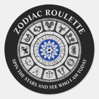 Funny Zodiac Signs Sticker Set