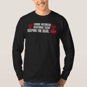 Funny Zombie Costume Apocalypse Undead  For Men Wo T-Shirt