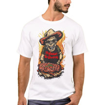 Funny Zombie invites us to Eat some Ribs on White